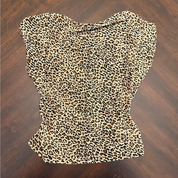 SHEIN Tops - SHEIN Leopard Print Blouse
